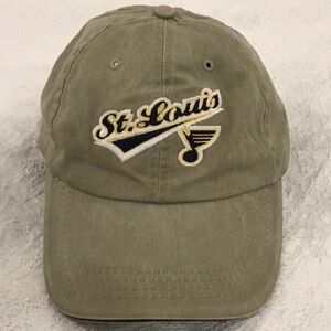 Successories NHL St. Louis Blues FSN Adjustable Tan Hockey Cap
